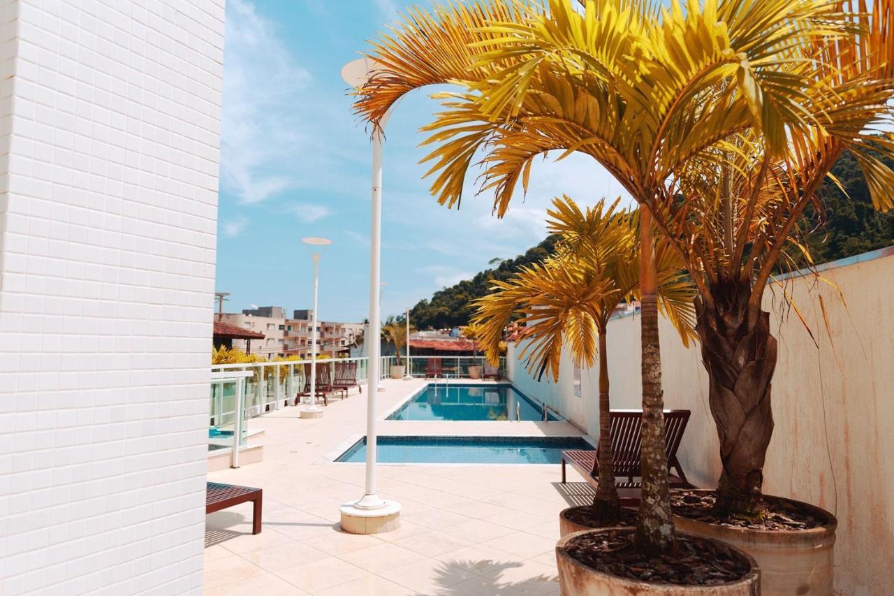 Apto Na Praia Grande - Ubatuba No 4º Andar Com Ar E Wi-Fi Proximo Do Mar! Zewnętrze zdjęcie